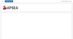 Desktop Screenshot of moodle.apsea.ca